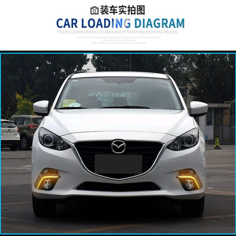 مازدا ضوء النهار ، مازدا 3-axela DRL Foglamp