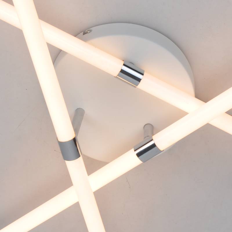 مصباح السقف LED مع أنبوب الاكريليك قابل للتعديل 3pcs