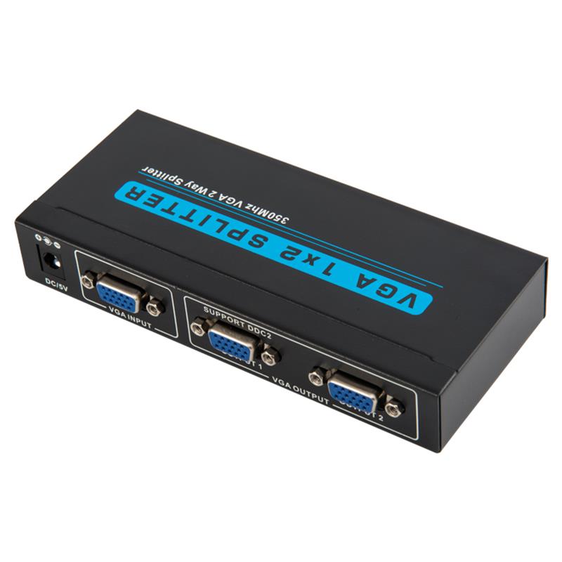 350 ميجا هرتز 2 طريقة VGA 1x2 دعم الفاصل 1080P