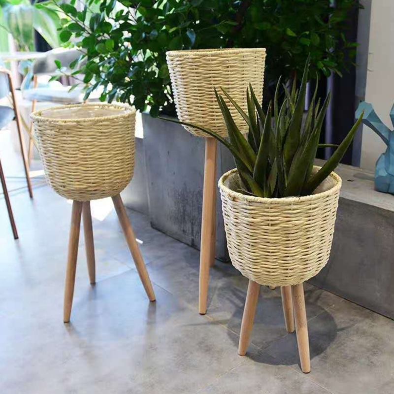 طقم من 3 أواني للزهور