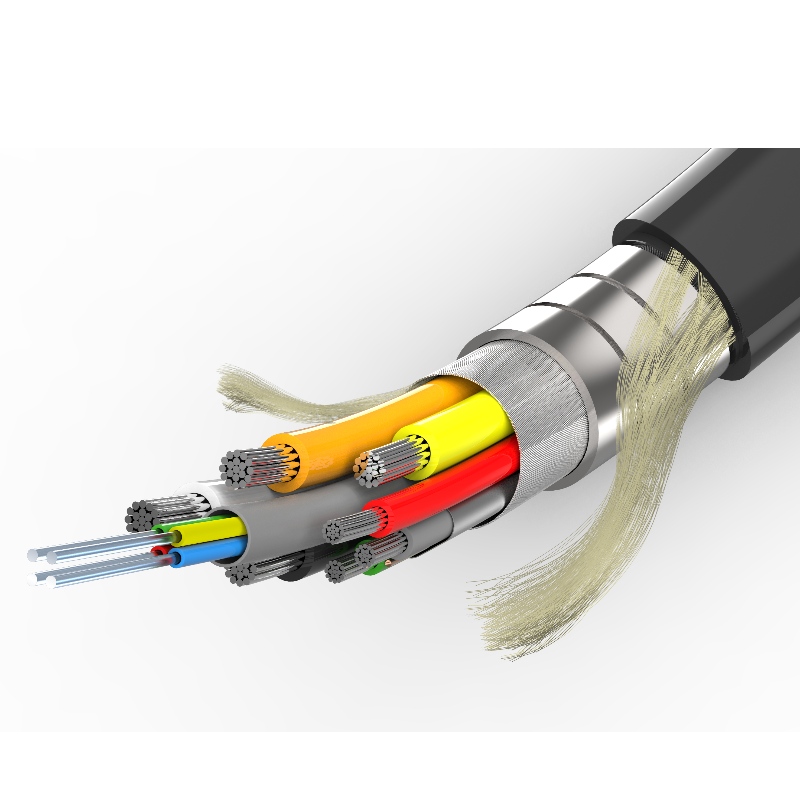 مدرعة كابل HDMI النشطة60Hz 4K3D تناسب ارتداء أنبوب