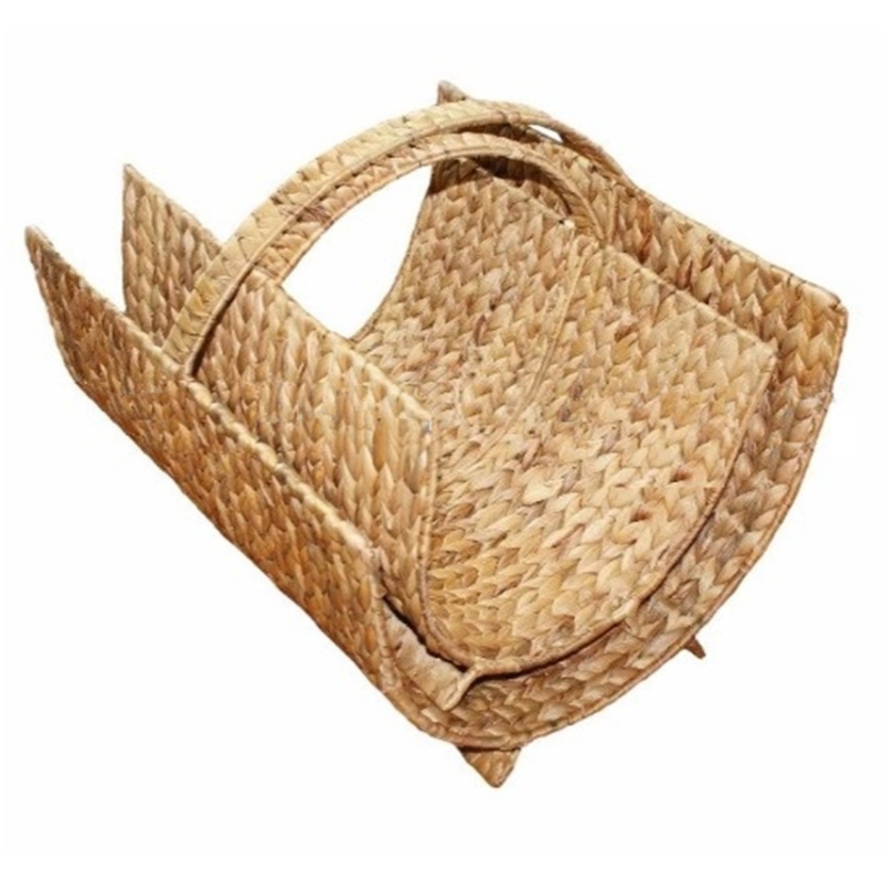 سلة تخزين مجلة مع مقبض