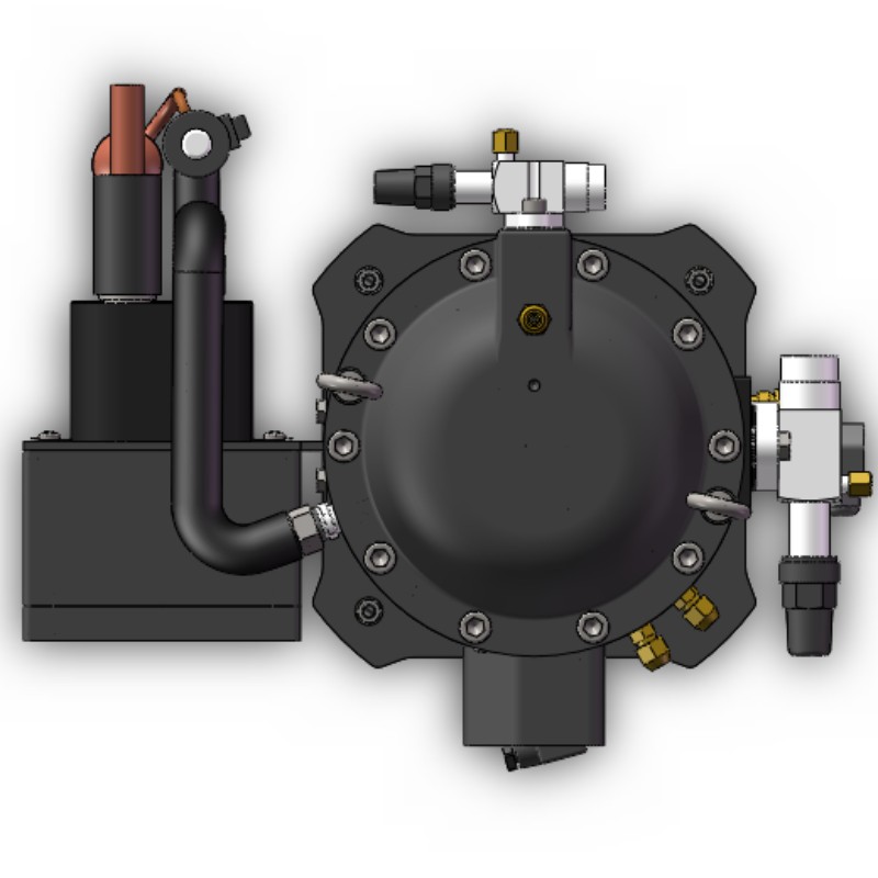 VLB SERIES درجة حرارة منخفضة سلسلة ضاغط حلزوني نصف محكم (VLB T11-ENHANCED VAPOR INECTION)