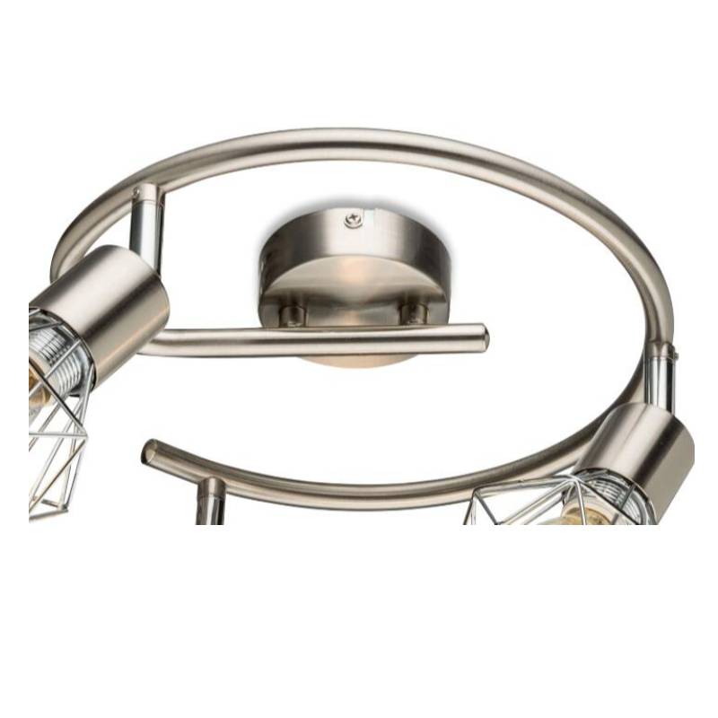 بقعة ضوء مع غطاء معدني