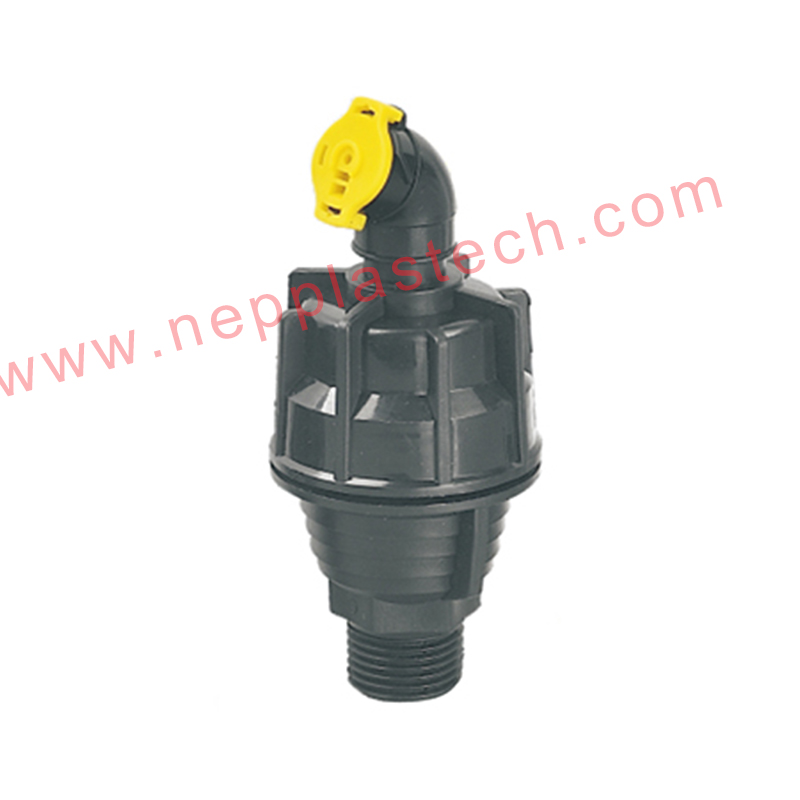 الزراعة ونظام ري الحدائق بالرشاشات البلاستيكية الدوارة 360