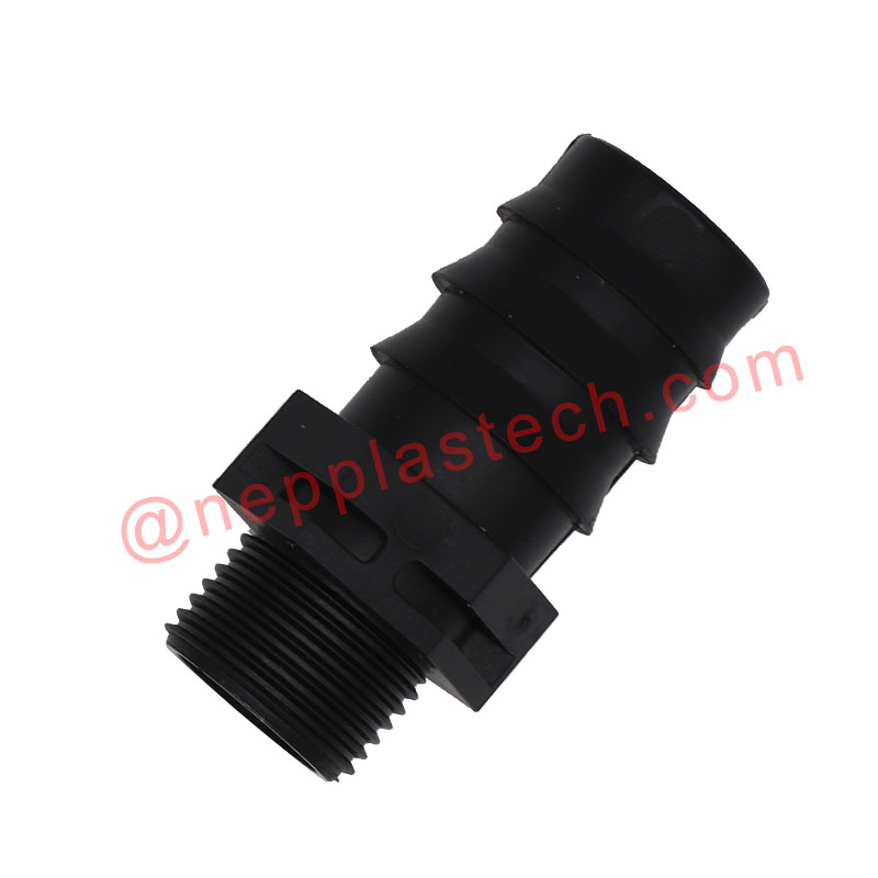 حديقة سقي الري بالتنقيط موصلات أنابيب PE DN20mm موصلات خرطوم بالتنقيط