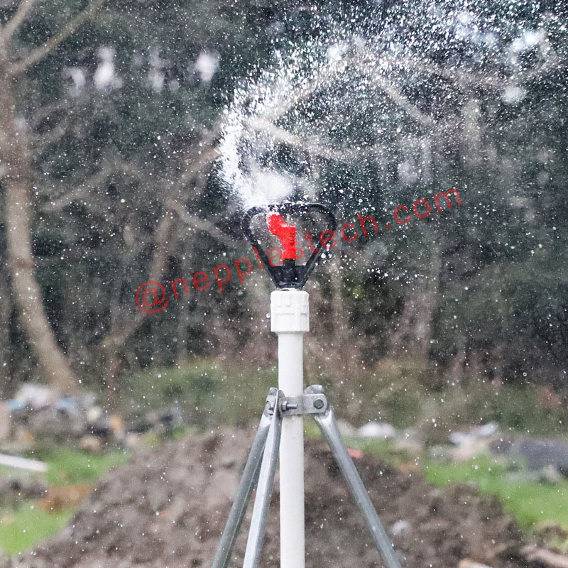 المشاكل واستكشاف الأخطاء وإصلاحها لرأس الرش في معدات الري في الأراضي الزراعية