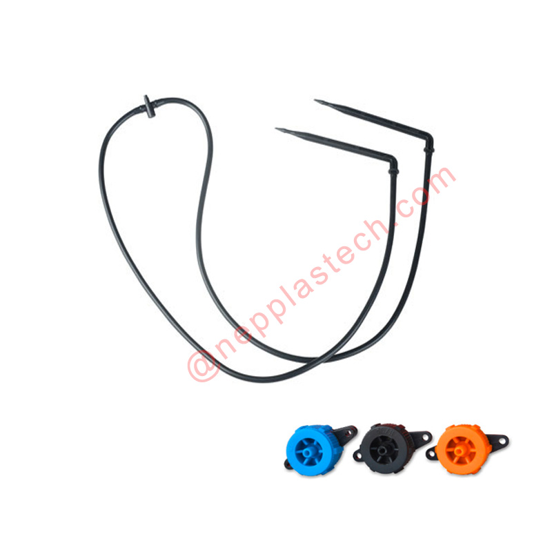 بستان الزراعة الصغيرة حصة الري بالرش الرشاشات قطرات الأسهم عبر الإنترنت لأواني الزهور