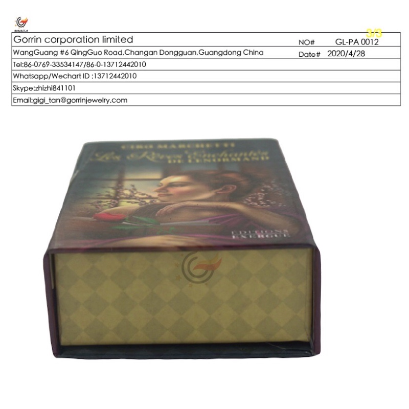 علب هدايا العطور GL-PA0012