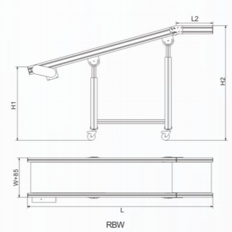 الحزام ، ناقل ، RBV-RBW