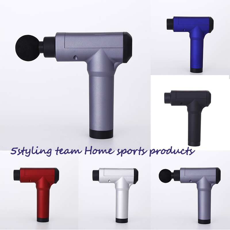 مدلك العضلات بناء الجسم استرخاء العضلات جهاز الصدمات الكهربائية الاستيلاء على الاهتزاز العميق اللفافة بندقية