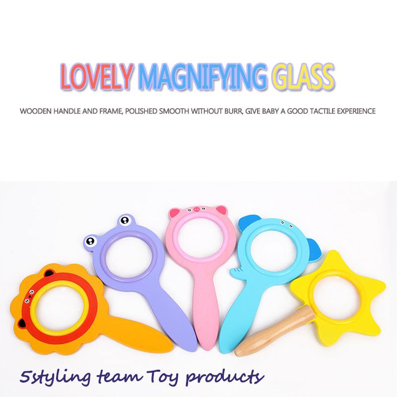 الكرتون عدسة مكبرة dn07 الحشرات مراقبة الأطفال تجربة علمية لعبة تدريس المساعدات من روضة العلوم الصغيرة 0.1