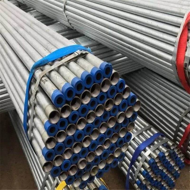 bs1387 الساخنة انخفض أنابيب الصلب المجلفن