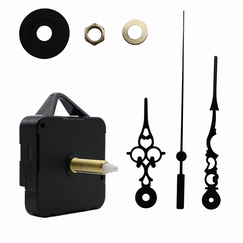 HR1688-31mm خطوة ساعة حائط الحركة و HR9403 HR903 عقارب ساعة سوداء