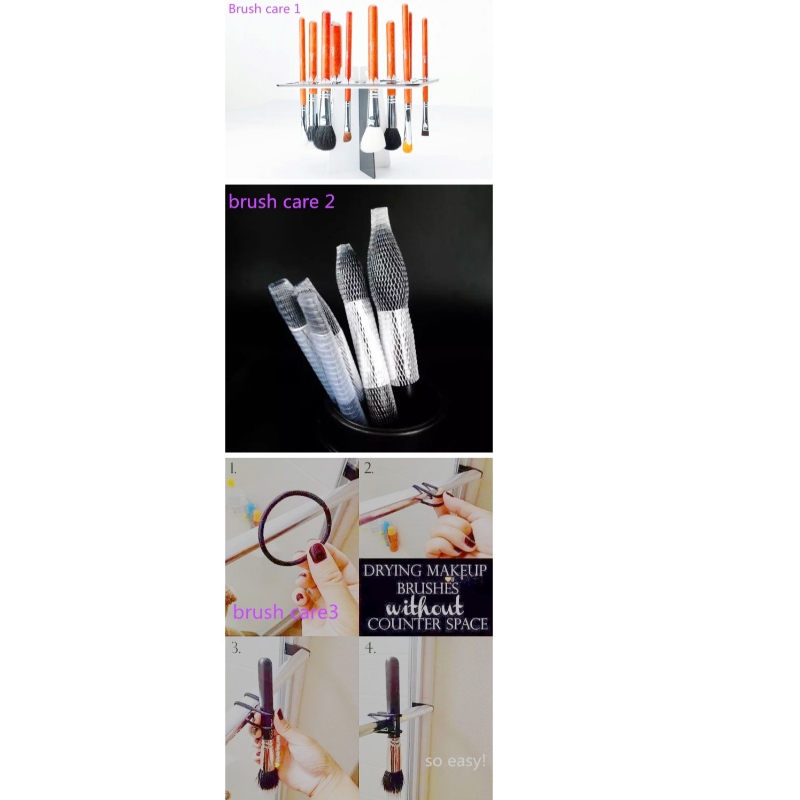 العناية بالفرشاة والنضج لمشاركتها معك - اجعل الفرشاة أكثر متانة