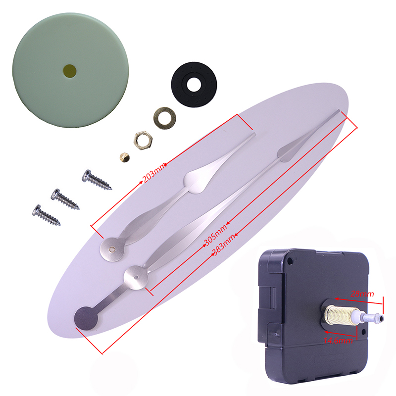 HR1688-23mm حركة الساعة وساعة HR01086 ساعة الحائط أيدي حركة بيضاء