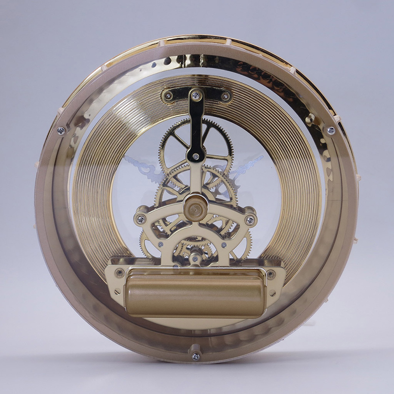 قطر 148mm إدراج هيكل عظمي الذهب على مدار الساعة