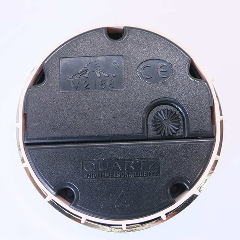 قطر 65mm جولة الجدار الفضة على مدار الساعة