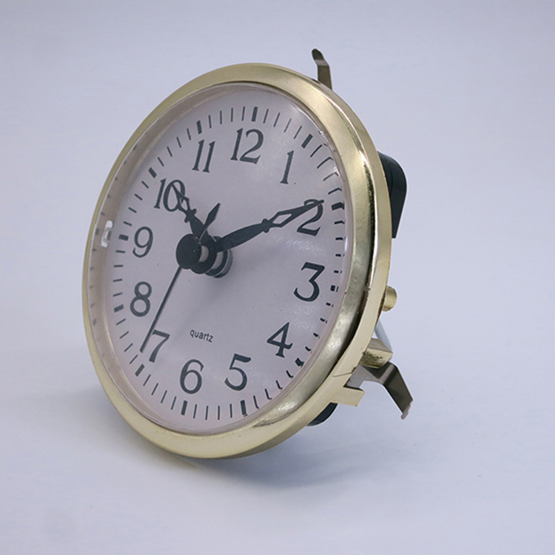 قطر ساعة الحائط 75 مم الذهب إدراج