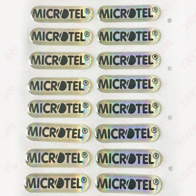 CUSTOM PVC glue الشفاف ، الشاشة الحريرية Crystal Glue Label Logo Glue ، الغراء الألومنيوم العلامة التجارية Make Glue العلامة التجارية