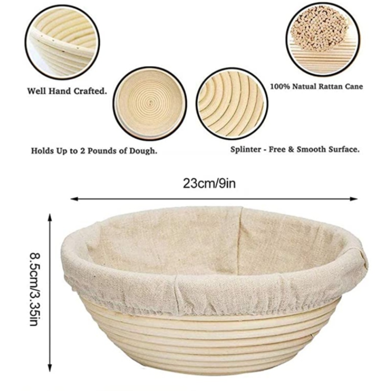 سلة تدقيق Banneton