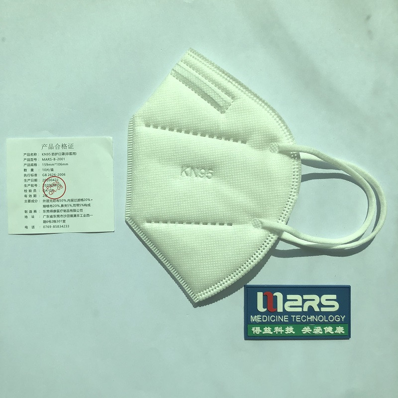 2020 غير محبوكة KN95 واقية غير طبية قابلة للطي نصف قناع 5 طبقات للوجه للاستخدام الذاتي