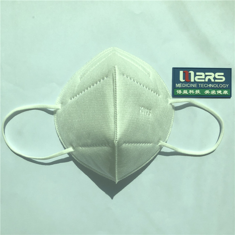 2020 غير محبوكة KN95 واقية غير طبية قابلة للطي نصف قناع 5 طبقات للوجه للاستخدام الذاتي