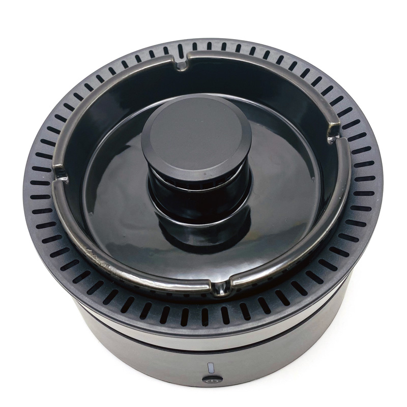 من المألوفالذكاء الإلكتروني وتنقية الهواء منفضة سجائر سطح المكتب الإبداعية T2