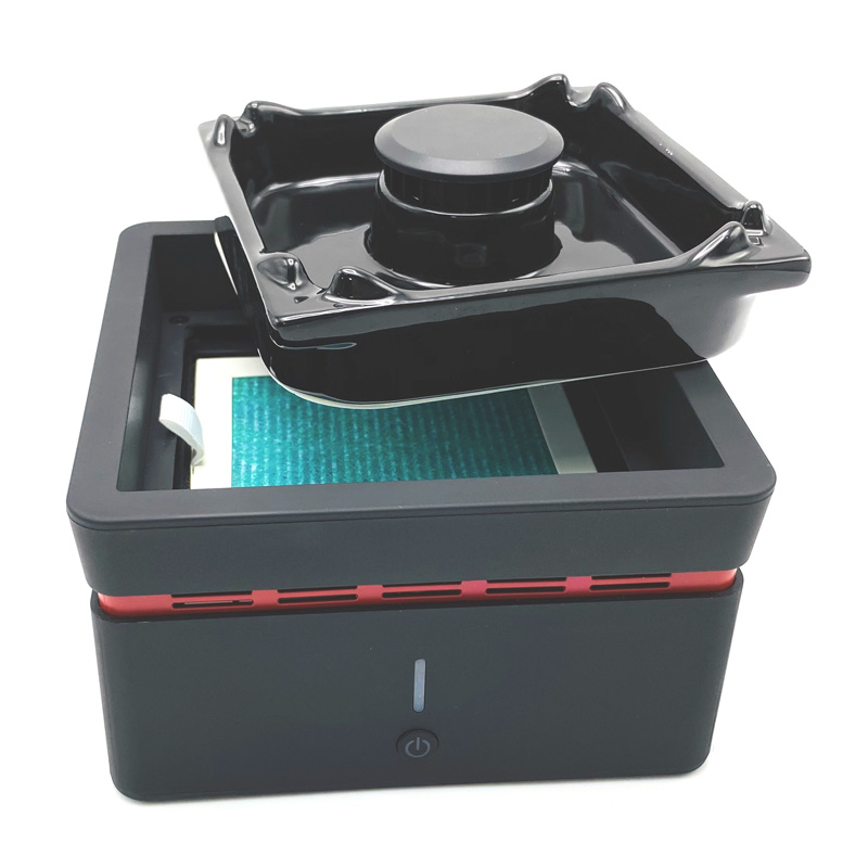 تنقية الهواء الذكية الإلكترونية خالية من الرائحة دخان لتنقية الهواء ضد التدخين السلبي T3