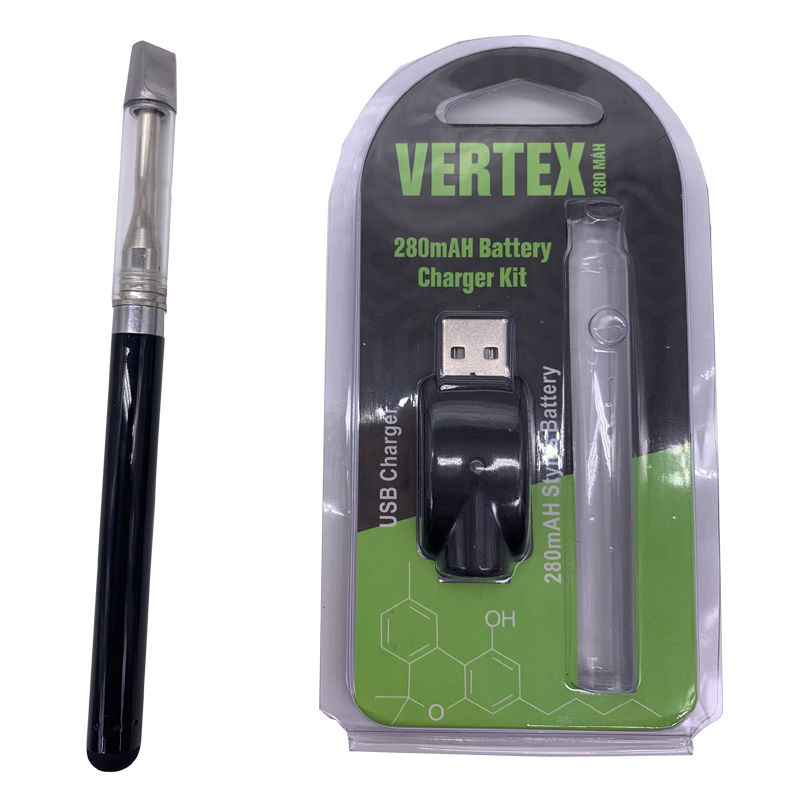 جديد CBD سيجارة إلكترونية قابلة للشحن 1 مل 1.2 مل زيت CBD Vape Pen