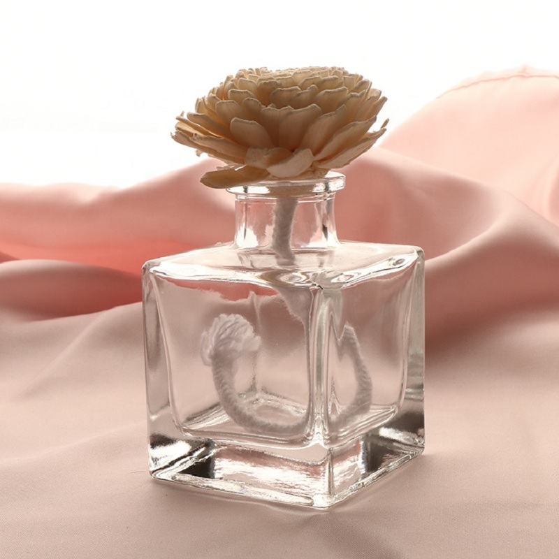 زجاجة زجاجية عالية الجودة من العصي المصنوعة من الخيزران للعناية الشخصية