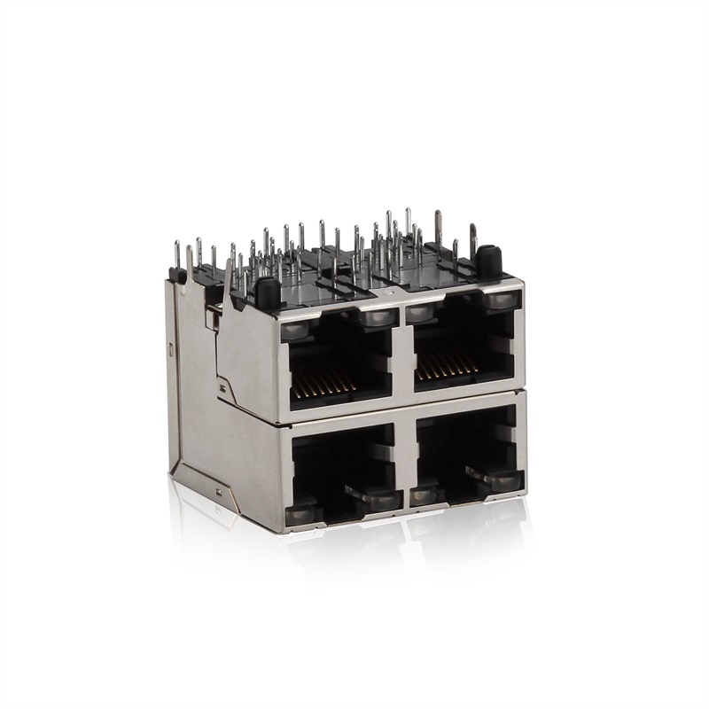 RJ45 ، 2X2 ، أدى ، التدريع مربع