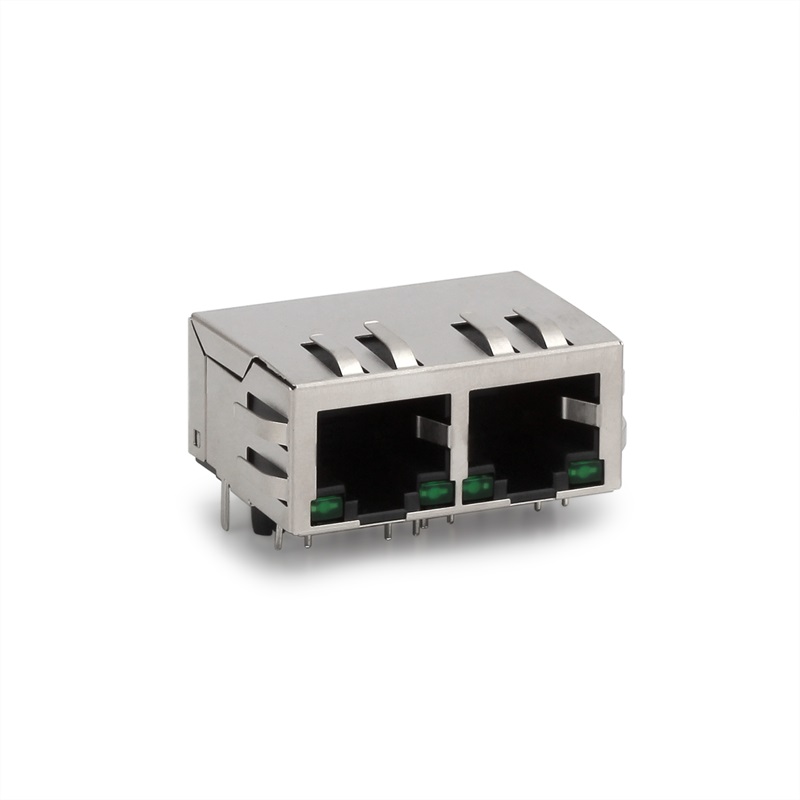 RJ45 ، 1X2 ، أدى ، التدريع غطاء