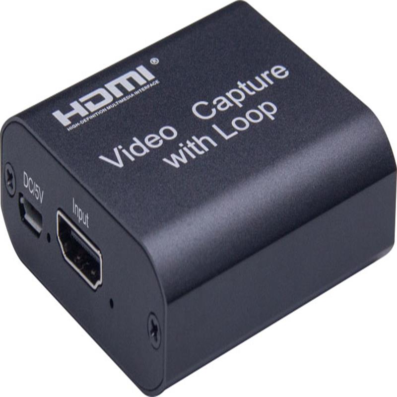 V1.4 HDMI التقاط الفيديو مع حلقة HDMI