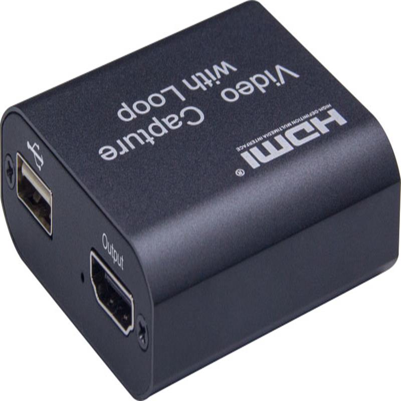 V1.4 HDMI التقاط الفيديو مع حلقة HDMI