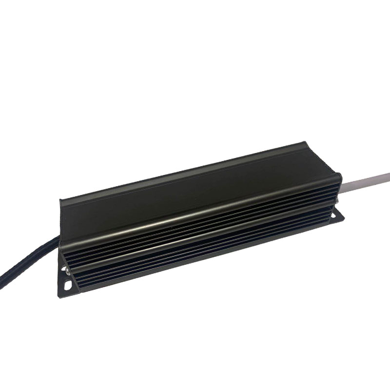 60w-12v الجهد المنظم للماء الألومنيوم قذيفة أسود رمادي قيادة السلطة