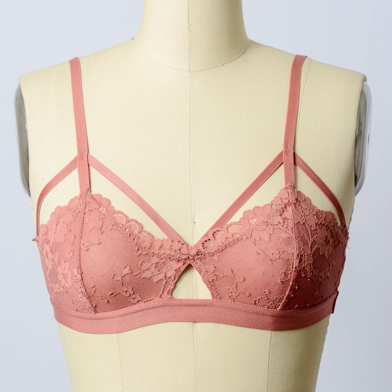 GA-5327 غريس فتاة الأزهار الدانتيل قفص حزام bralette