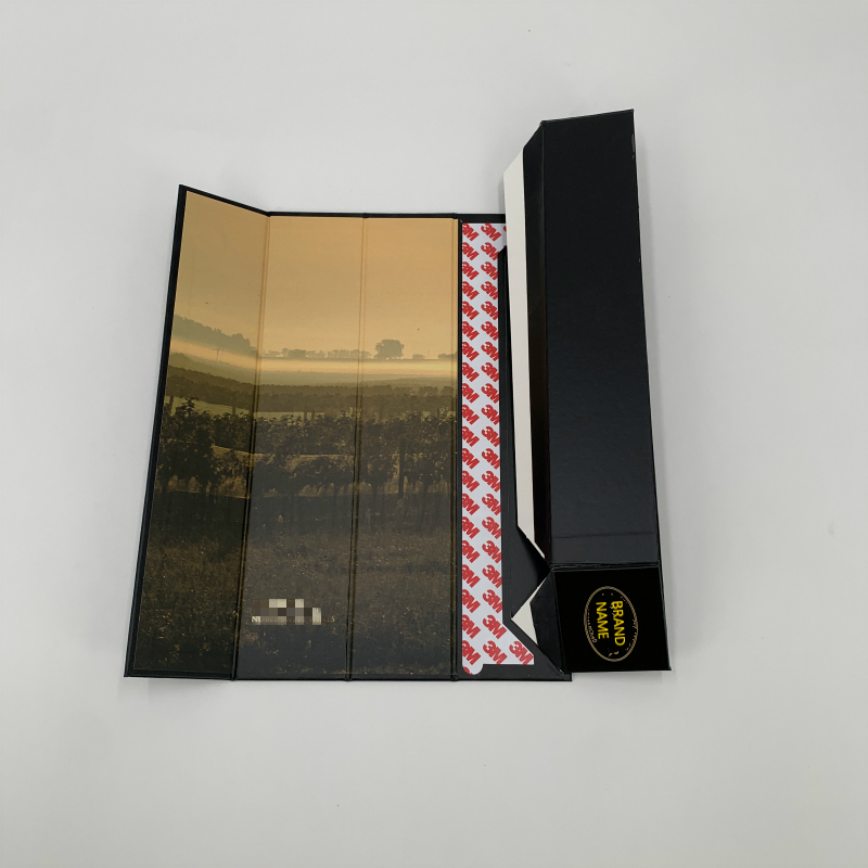 العرف جعل مربع زجاجة النبيذ لصندوق النبيذ الشمبانيا الزفاف