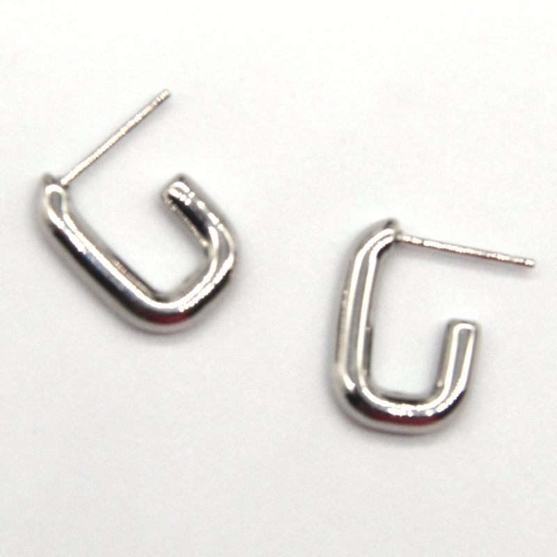 أقراط بحروف هيبوالرجينيك نموذج نسائي فتاة من الفولاذ المقاوم للصدأ هدايا خالية من النيكل للصديقات والزوجات والبنات والأخوات ، ال...