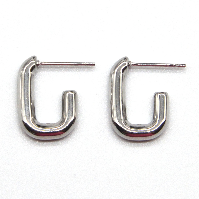 أقراط بحروف هيبوالرجينيك نموذج نسائي فتاة من الفولاذ المقاوم للصدأ هدايا خالية من النيكل للصديقات والزوجات والبنات والأخوات ، ال...