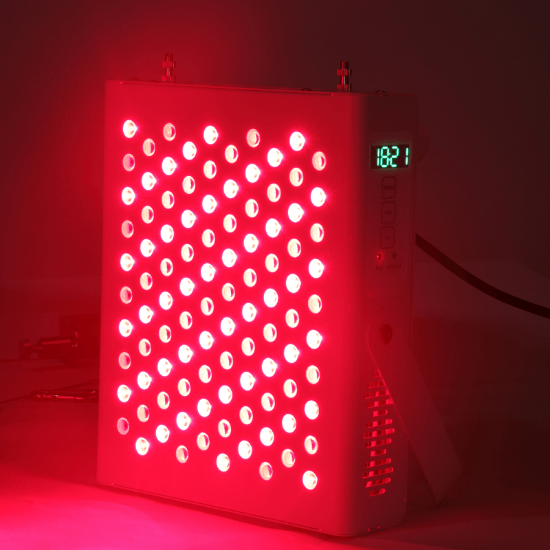 RD500 الأحمر 660nm & بالقرب من الأشعة تحت الحمراء 850nm أجهزة العلاج بالضوء المنزلية ، 500W ضوء العلاج LED المحمولة للبشرة وتخفيف الآلام