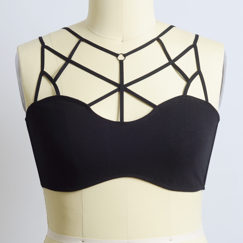 GA-5526PLUS الكروشيه ديزي الطويل الطويل Bralette