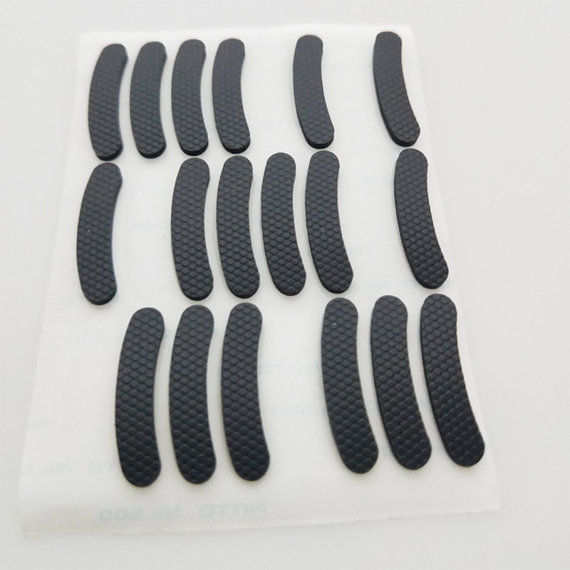 توريد حصيرة سوداء غير قابلة للانزلاق بورون ، رغوة حماية البيئة للصدمات ، معالجة مخصصة لرغوة البورون الصوتية