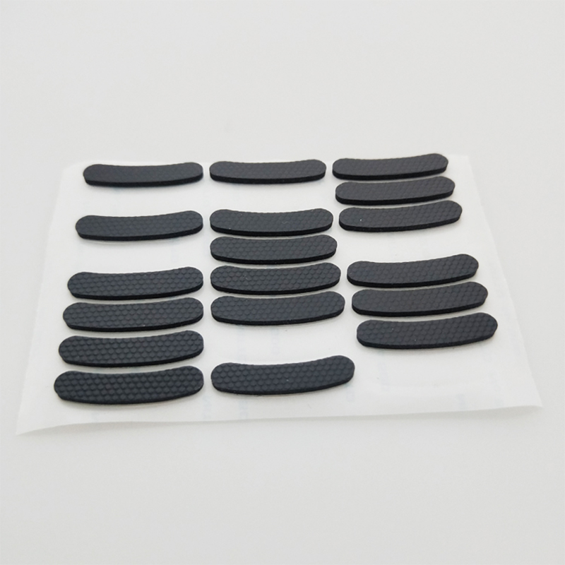 توريد حصيرة سوداء غير قابلة للانزلاق بورون ، رغوة حماية البيئة للصدمات ، معالجة مخصصة لرغوة البورون الصوتية