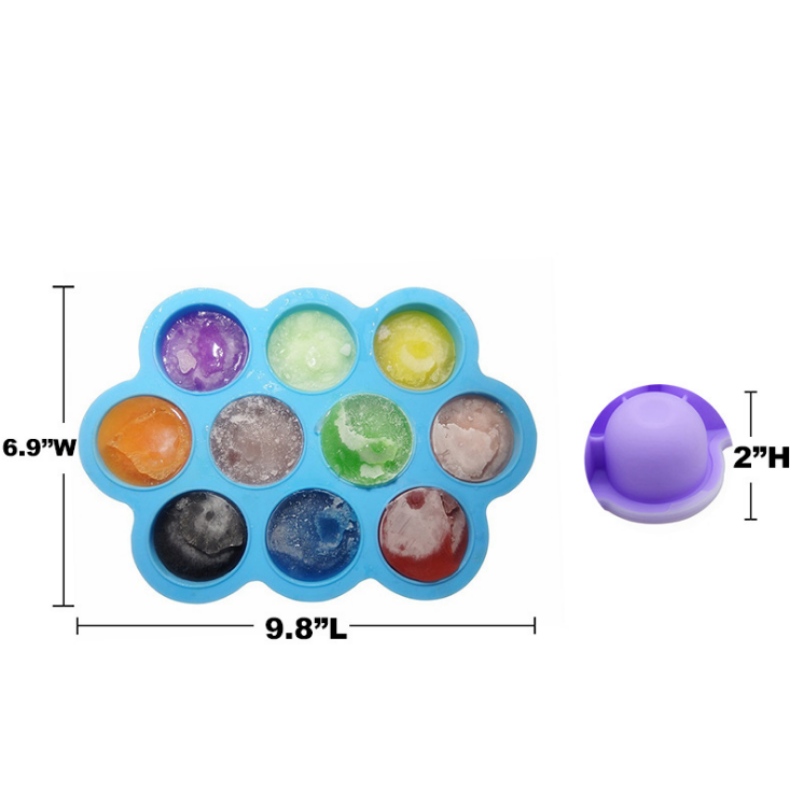 هلام السيليكا ثقب مربع الجليد مربع الغذائية التكميلية