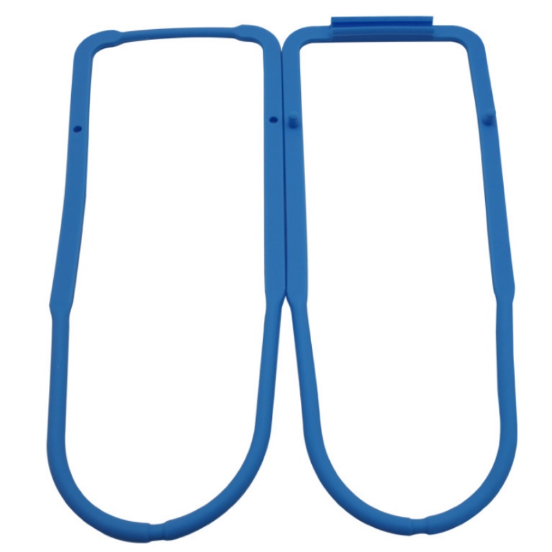 7-حفرة هلام السيليكا ملحق الغذاء مربع مقبض ، قالب كعكة سيليكون ، شبكة الجليد