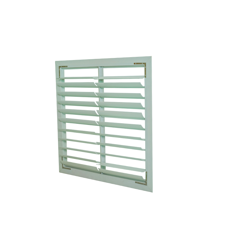 الستائر البلاستيكية الموفرة للطاقة مصاريع بلاستيكية فتحات التهوية البلاستيكية لمروحة العادم