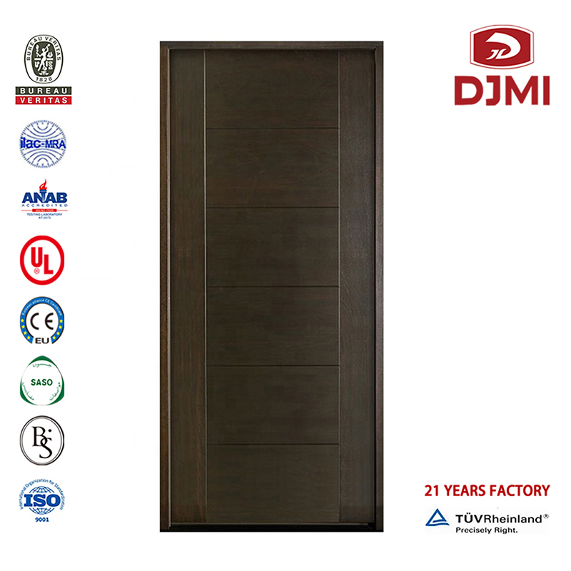 تخصيص Ul 90 دقيقة En1634 باب خشبي عازل للصوت مصنّف للحريق لإعدادات الفندق الجديدة القشرة أبواب واحدة باب النار لمدرسة مستشفى الفندق رخ...