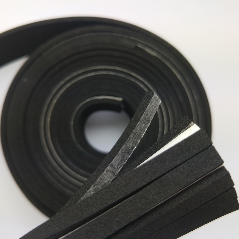 يزود المصنع رغوة EPDM السوداء ، رغوة لاصقة مثبطة للهب ، يمكن قطع الرغوة الممتصة للصدمات والختم