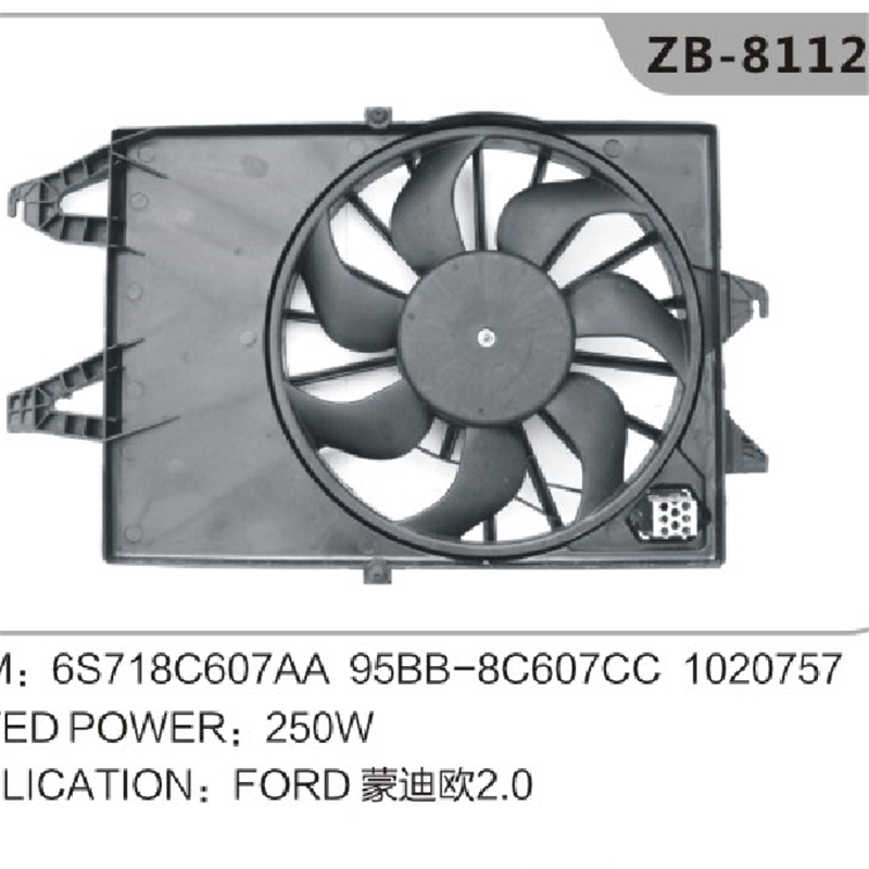 مروحة ردياتير المحرك FORD MONDEO 6S718C607AA